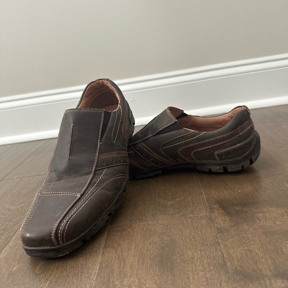 G.H. Bass & Co. Brown Loafers Classic Slip-On Shoes